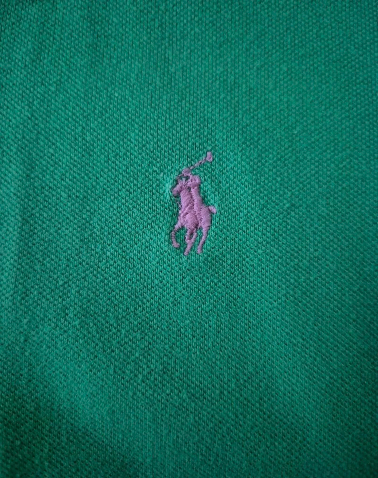 Groene polo met lange mouwen. Polo Ralph Lauren. Maat 12/ 14 jaar – photo 4